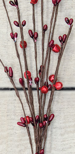 Bell & Burgundy Pip Pick  (Pack of 4)