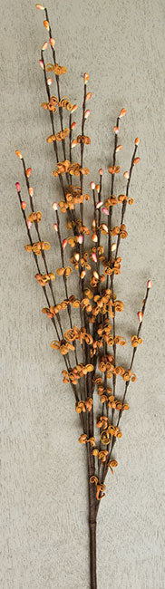 Rusty Curly Q Berry Spray 24