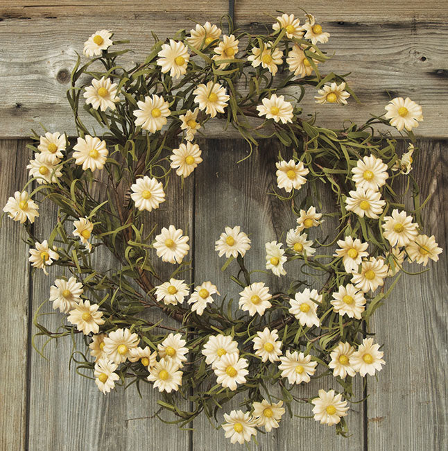 Teastain Daisy Wreath - 18