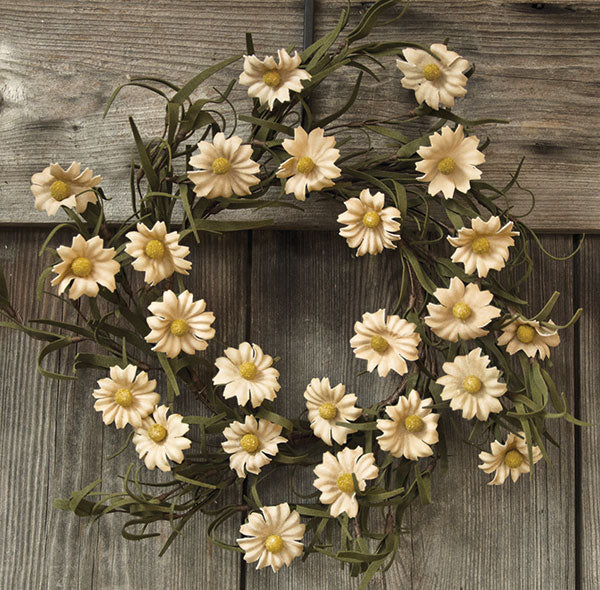 Teastain Daisy Wreath - 12