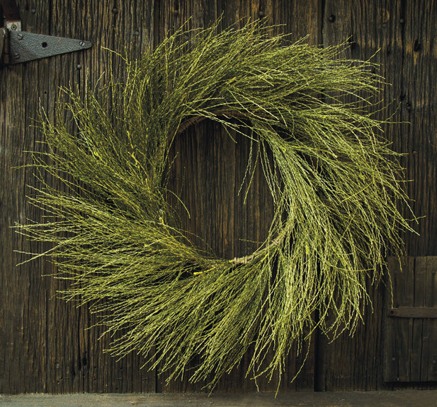 Wispy Grass Wreath