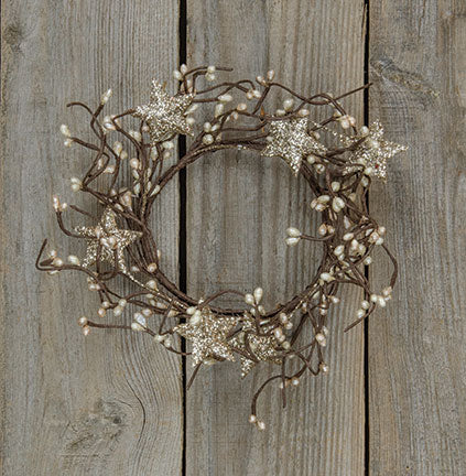 Platinum Pip Ring w/Stars 4