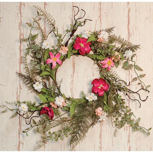 Pink Gardenia Wreath 16