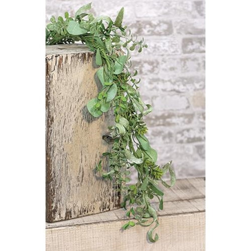 Succulent Garden Garland 4ft