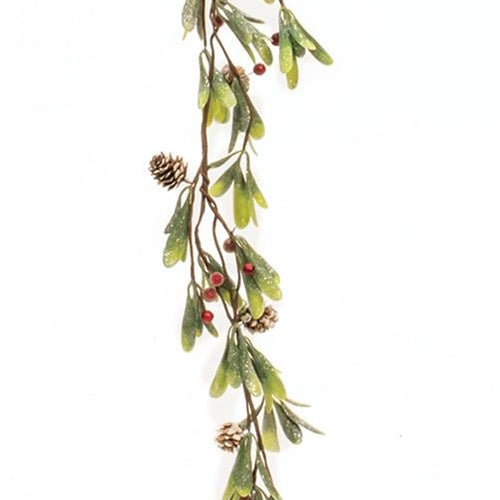 Merry Mistletoe Garland 4.5 ft