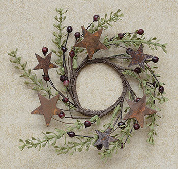 Rosehip & Herb Candle Ring 2