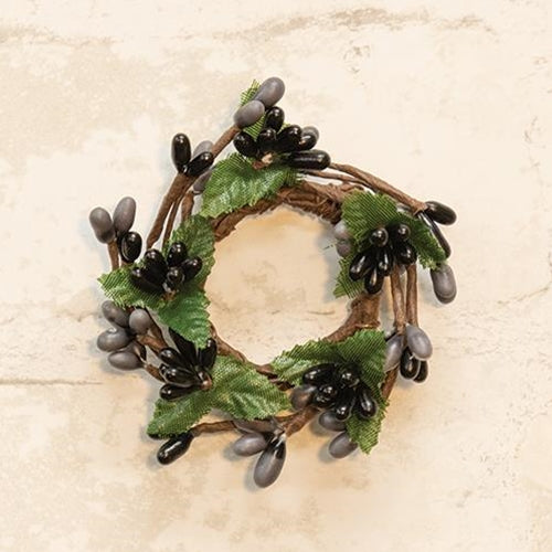 Mini Pip Berry Ring Gray & Black 1