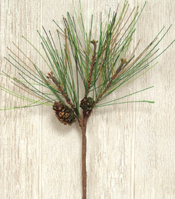 Long Needle Pine Spray (Pack of 4)