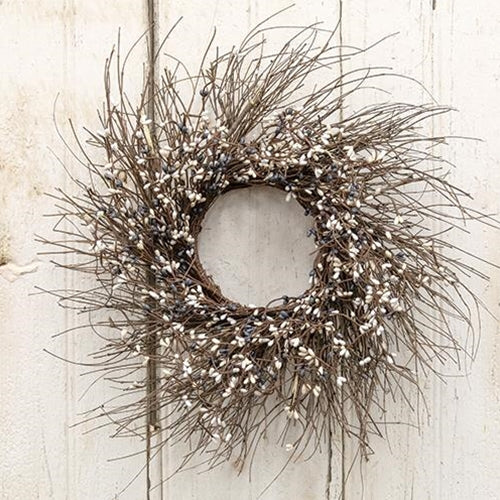 Farmhouse Mix Pip Twig Wreath 16