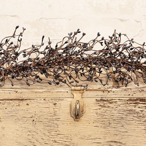 Gray & Black Pip Garland 4 ft.