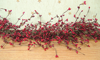 Red & Burgundy Pip Garland 4 ft.