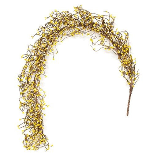 Yellow & Cream Pip Garland 4 ft.