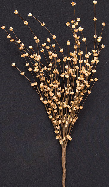 Buttercup Spray - Teastain (Pack of 4)