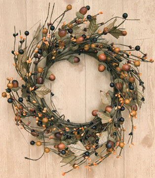 Country Mix Acorn Wreath - 12