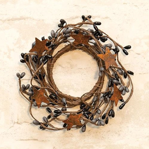Pip Berry Ring With Stars Gray & Black 2