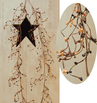 Prim Mix Pip  Wispy Garland 4' (Pack of 2)