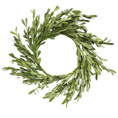 Foamy Willow Leaves Wreath 24
