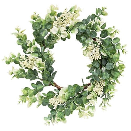 Seeded Baby Eucalyptus Wreath 15