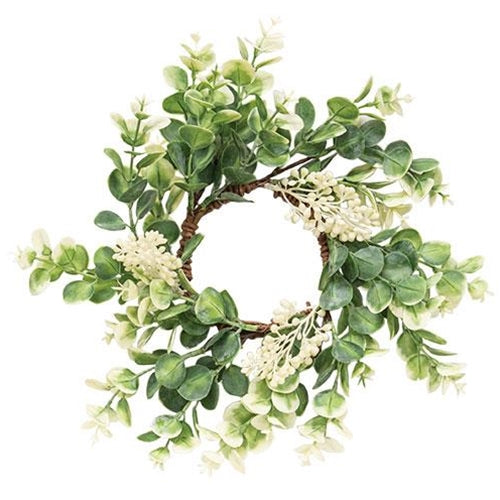 Seeded Baby Eucalyptus Wreath 10