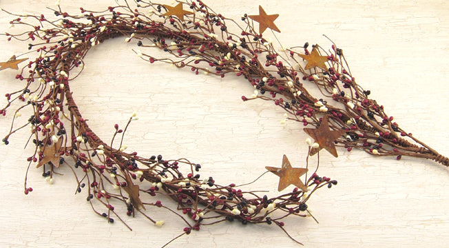 Pip Berry Garland With Stars Country Mix 40