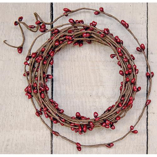 Red Pip String Garland 18 ft. (Pack of 4)