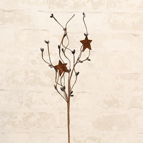 Gray & Black Pip & Star Pick 12