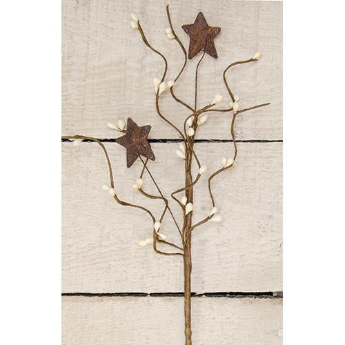 Ivory Pip & Star Pick 12