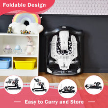 Load image into Gallery viewer, 4-in-1 Foldable Activity Push Walker with Adjustable Height-White
