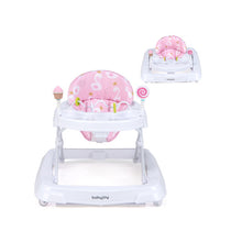 Load image into Gallery viewer, Foldable Baby Activity Walker with Adjustable Height and Detachable Seat Cushion-Pink
