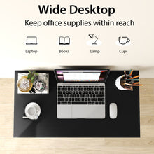 Load image into Gallery viewer, 31 Inch Space-saving Folding Computer Desk for Home Office-Black
