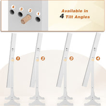 Load image into Gallery viewer, Free Standing Full Length Jewelry Armoire with Lights-White
