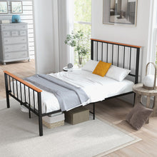 Load image into Gallery viewer, Full/Queen Bed Frame with Headboard and Footboard-Full Size
