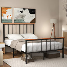 Load image into Gallery viewer, Full/Queen Bed Frame with Headboard and Footboard-Full Size
