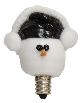 Earmuff Snowman Bulb (Pack of 2)