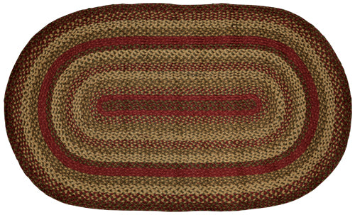 Cinnamon Oval Rug 3x5