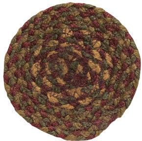 Cinnamon Braided Coaster (Pack of 4)