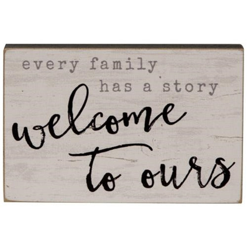 Every Family Has a Story Block 2.75