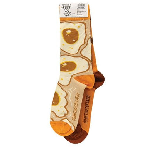 Bacon & Eggs Socks  (Pack of 4)