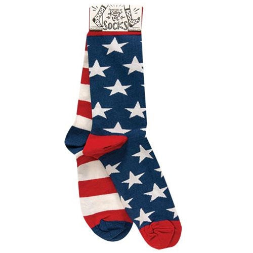 Stars & Stripes Socks  (Pack of 4)