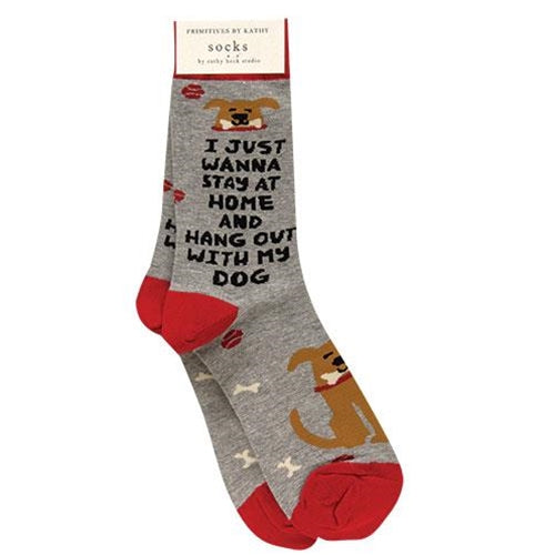 Hang With My Dog Socks (Pack of 2)