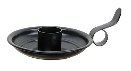 Black Metal Courting Taper Holder (Pack of 4)