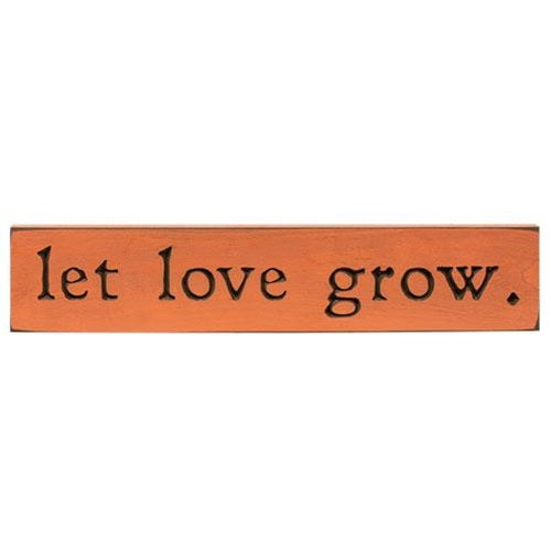 *Let Love Grow Engraved Sign Berrylicious 18