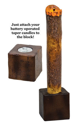 Window Candle Block  (Pack of 4)