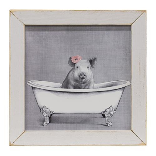 Hot Bacon Bath Framed Print (Pack of 2)