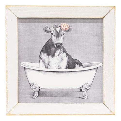 Bathing Bertha Framed Print (Pack of 2)