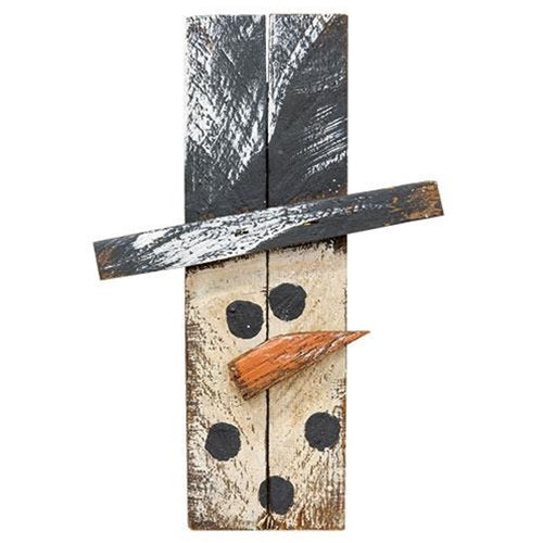 Skinny Mini Lath Snowman 9