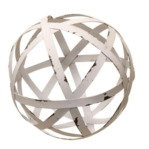 Cream Metal Band Sphere 6