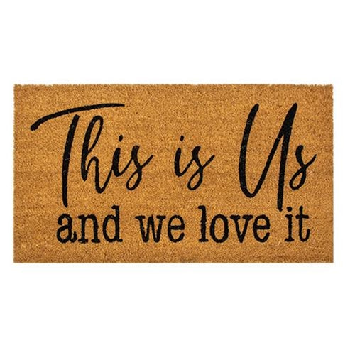 This is Us Door Mat 30x18