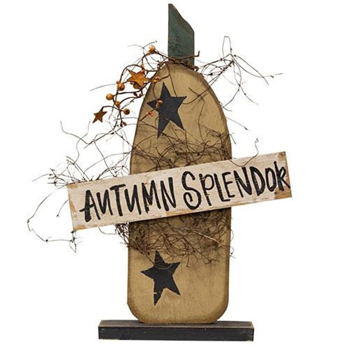 Autumn Splendor Pumpkin on Base 17