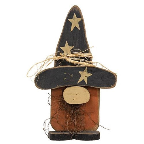 Wood Standing Fall Gnome 14.5